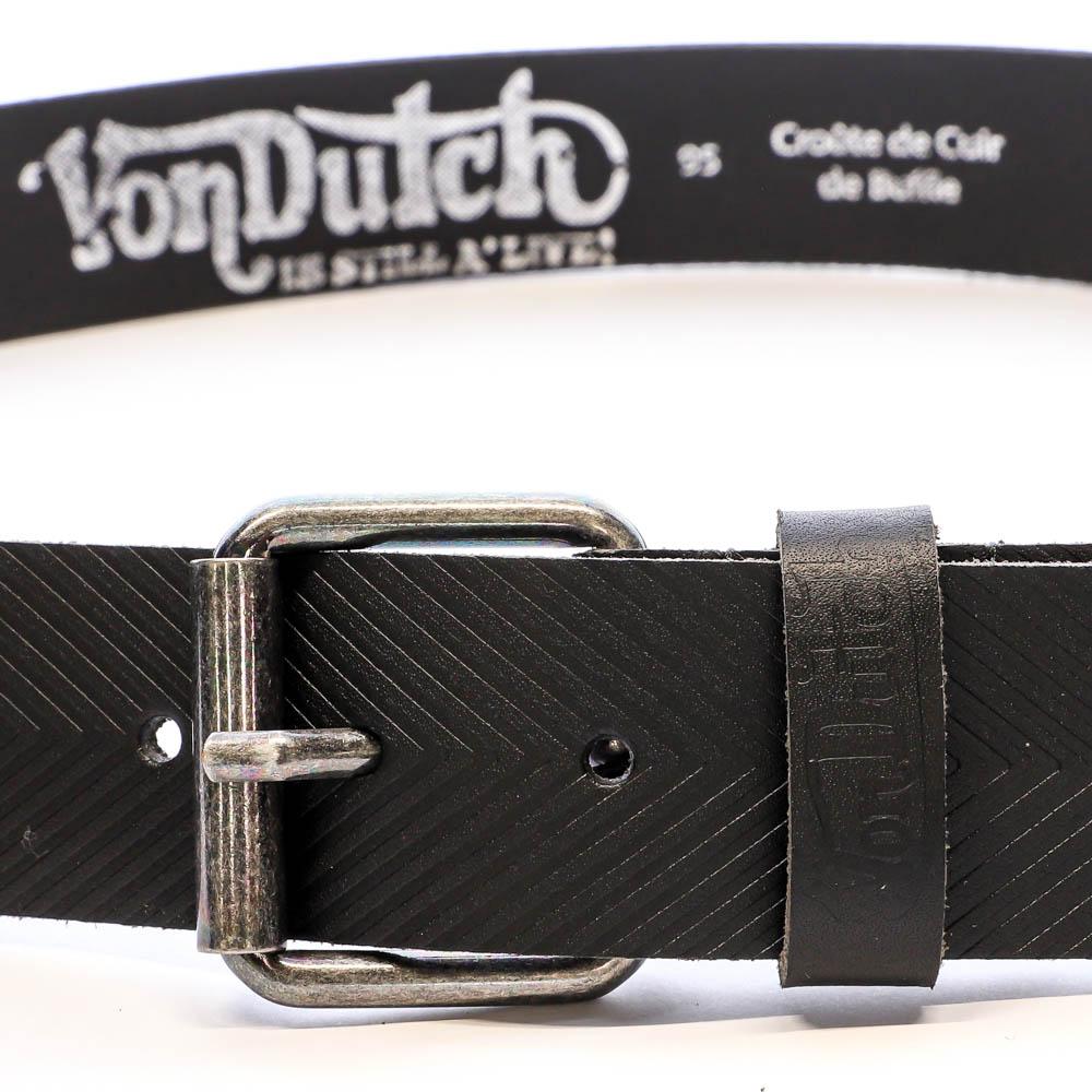 Ceinture Noir Homme Von Dutch CANONH vue 2