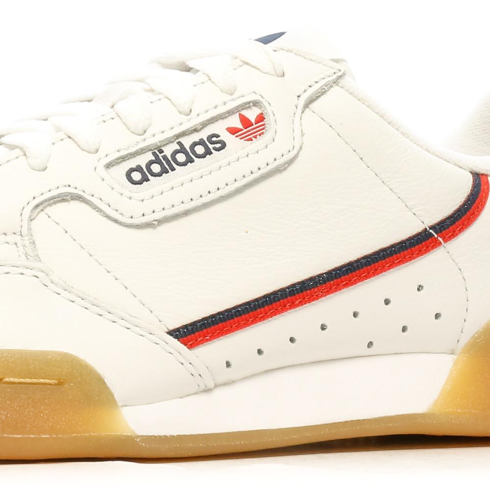Baskets Blanches Femme Adidas Continental 80 vue 7
