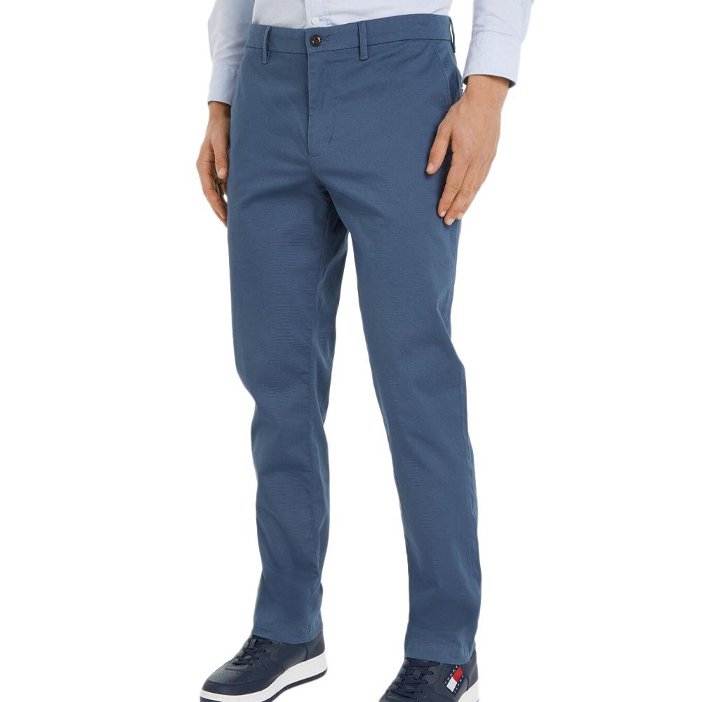 Pantalon Bleu Homme Tommy Hilfiger Hydrogen pas cher