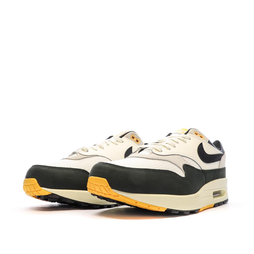 Baskets Blanches/Grises Homme Nike Air Max 1 vue 6