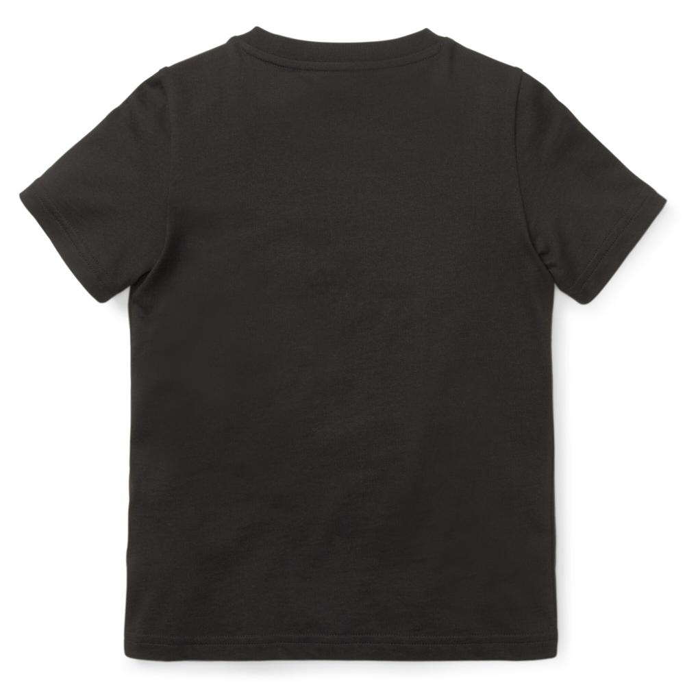 T-shirt Noir Garçon Puma Mates 673346 vue 2