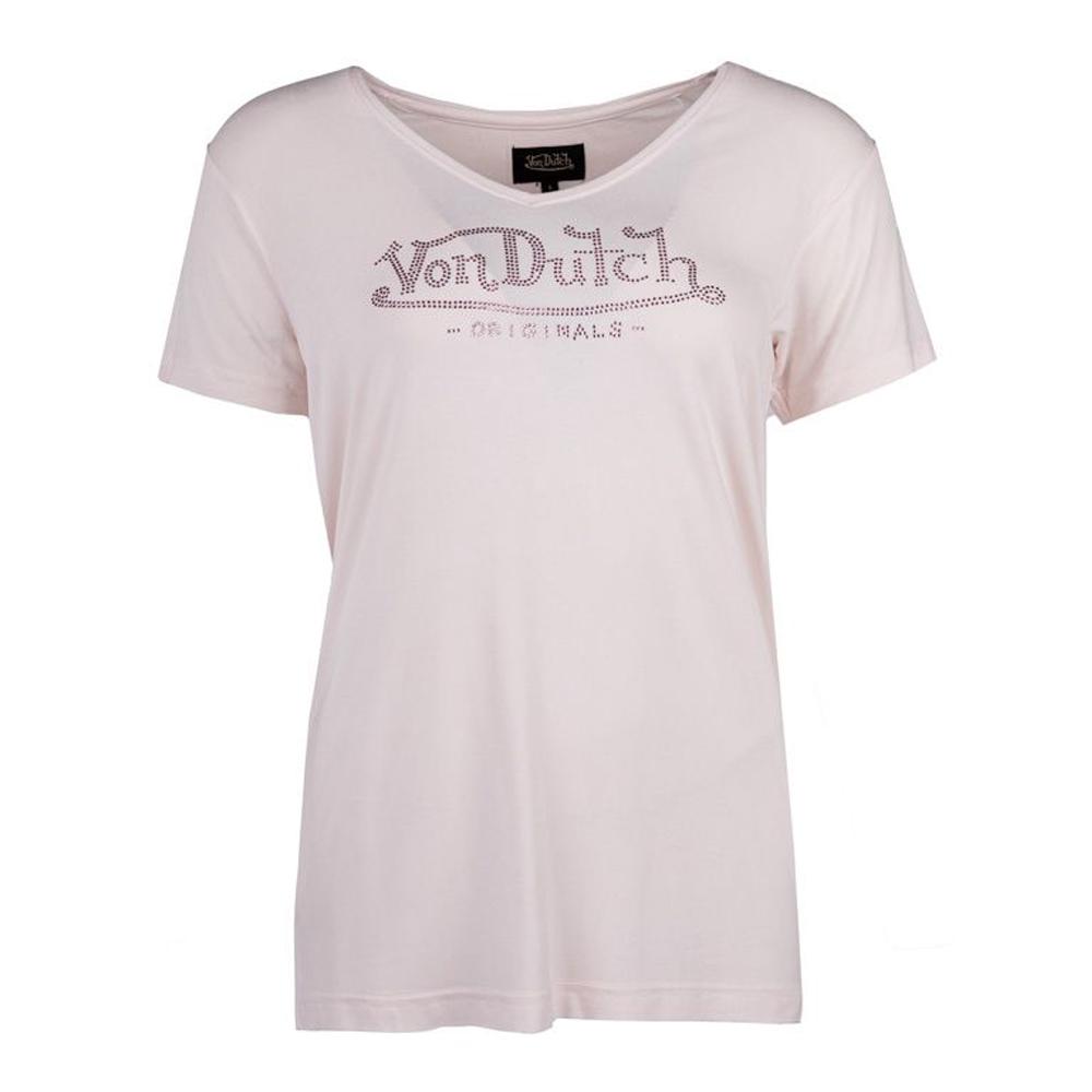T-shirt Violet Femme Von Dutch ROAN pas cher