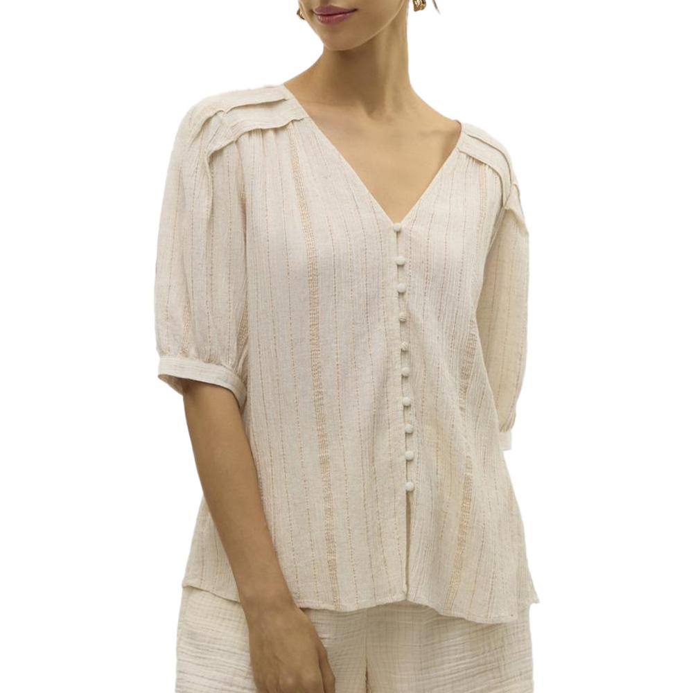 Blouse Beige Femme Vero Moda Dahlia pas cher