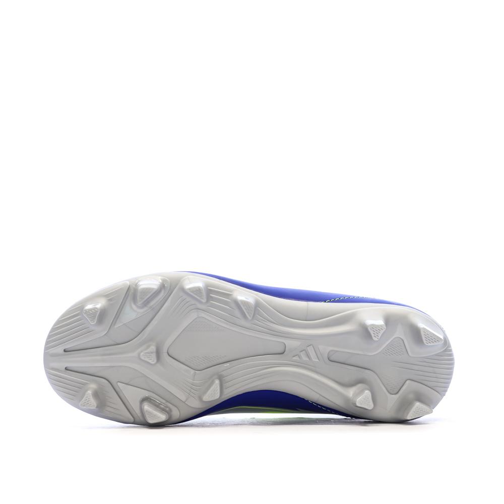 Chaussures de football Bleu/Gris Argent Garçon Adidas F50 Club vue 5