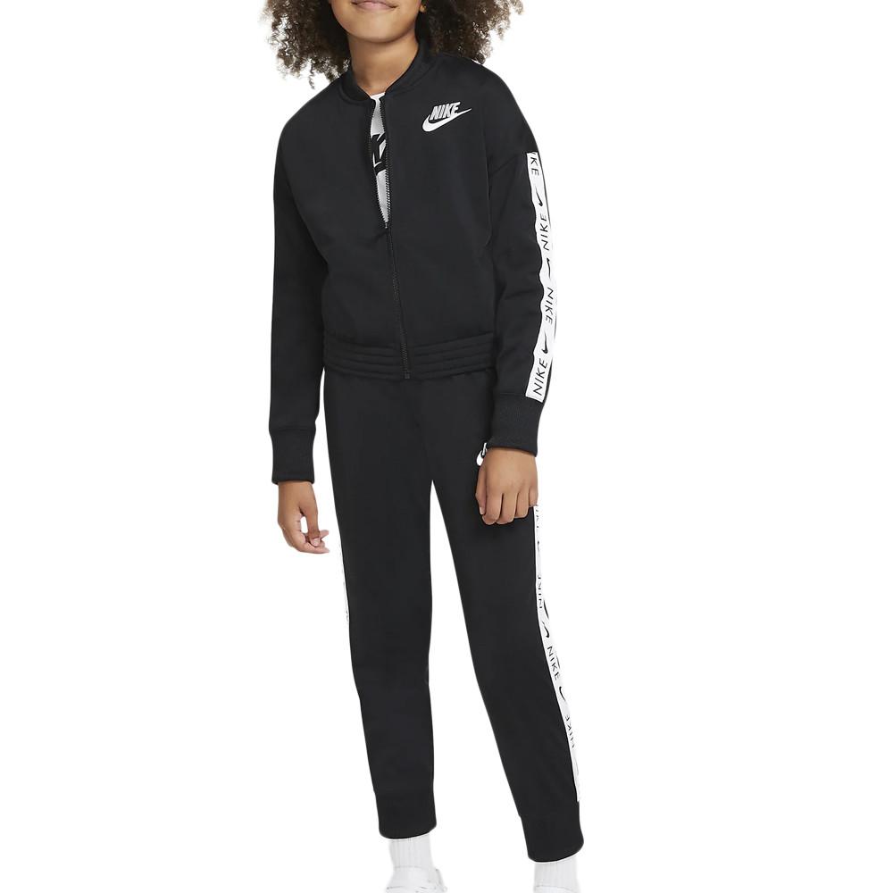 Survêtement Noir Fille Nike Nsw Trk Suit Tricot pas cher