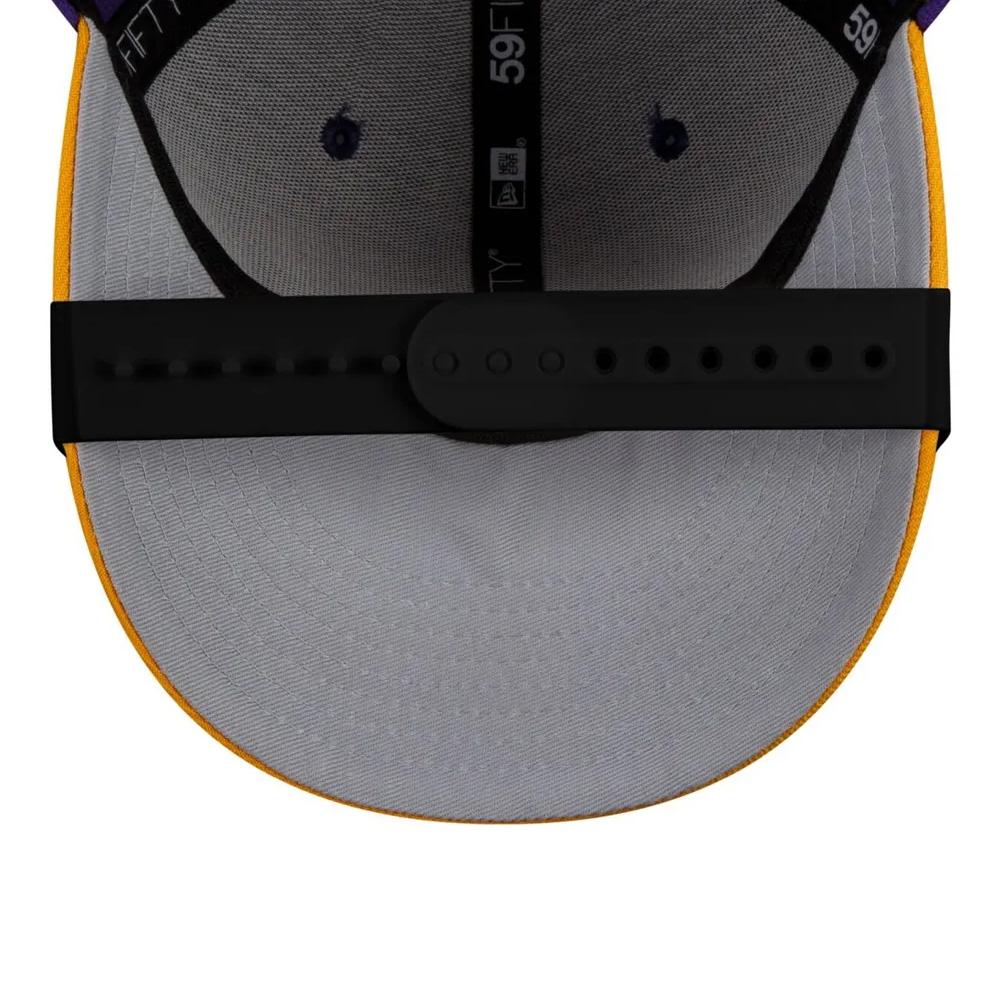 Kinnriemen Schwarz Mann New Era Curve Ansicht 3