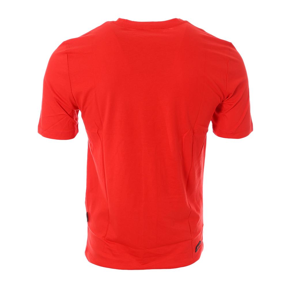 T-shirt Rouge Homme Supreme Grip Maril vue 2