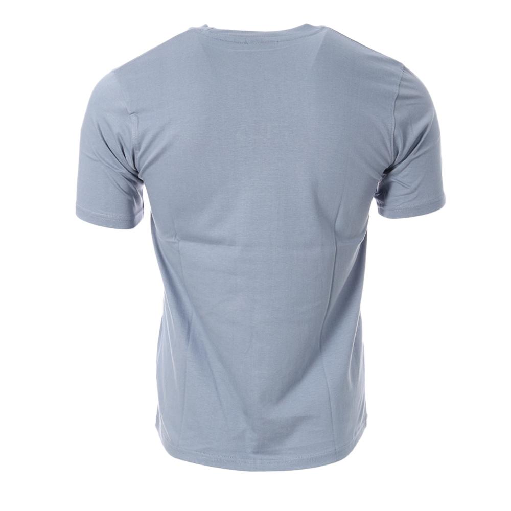 T-shirt Bleu Clair Homme Fila Embroidere vue 2