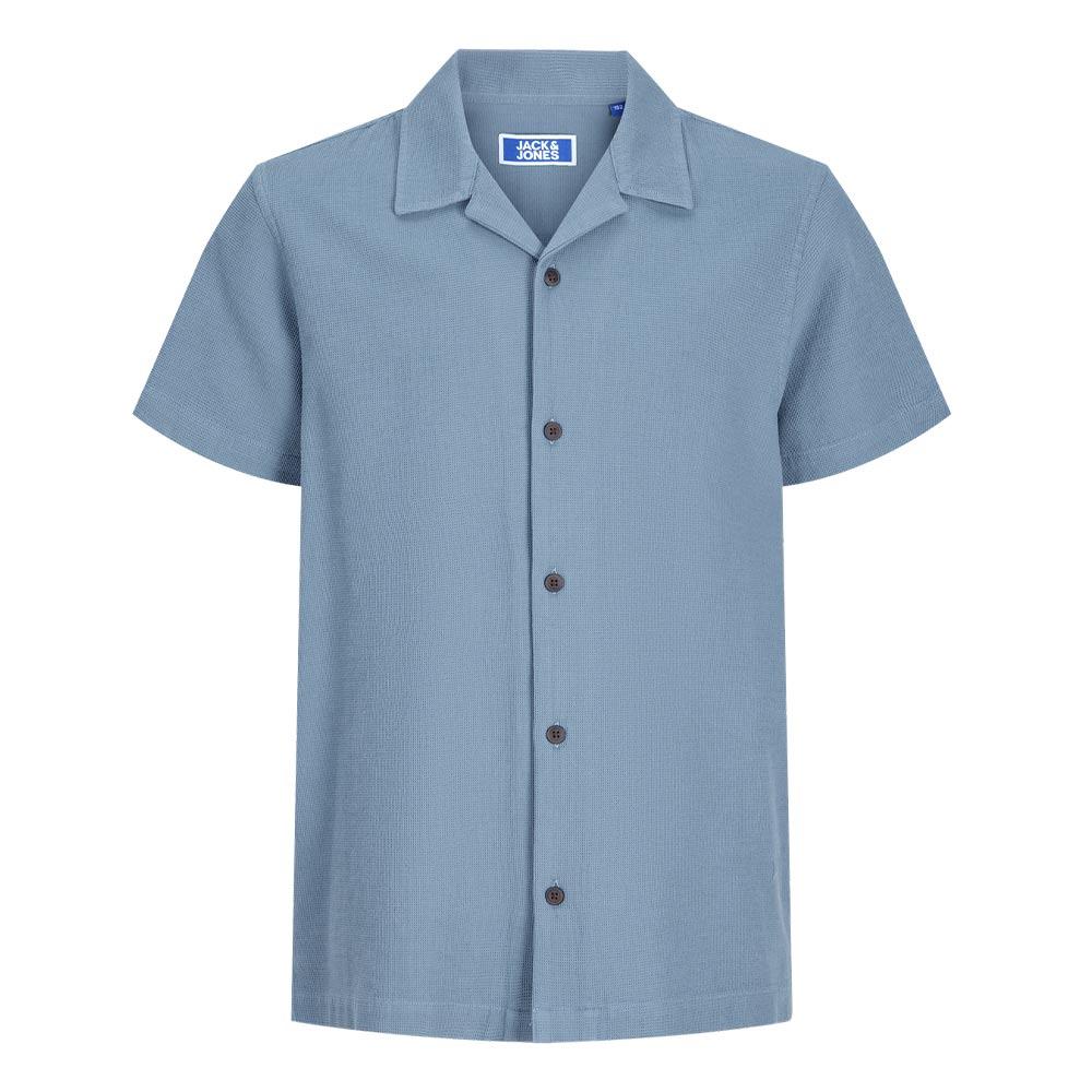 Chemise Bleu Garçon Jack & Jones Global vue 3