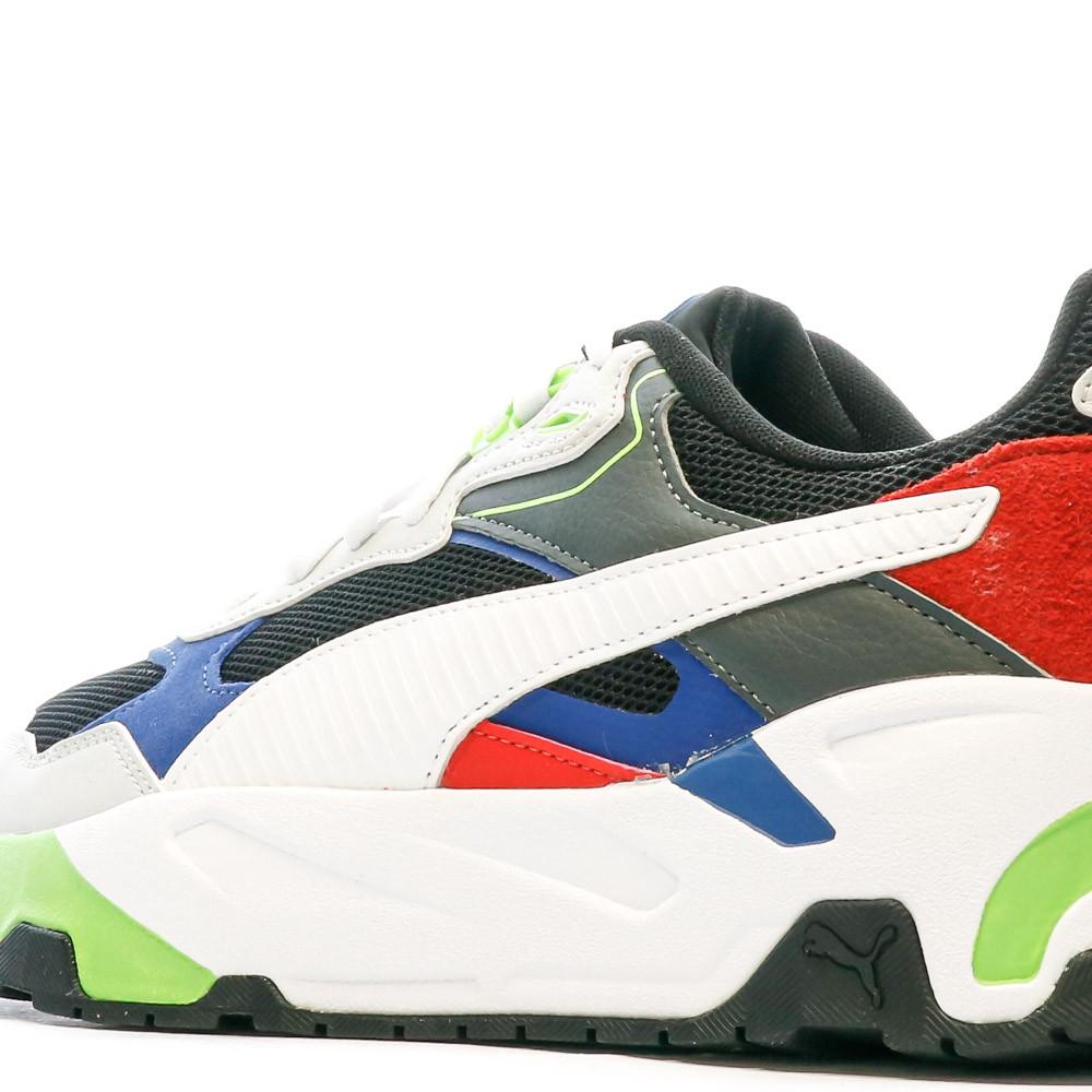 Baskets Blanches/Bleu Homme Puma Trinity vue 7