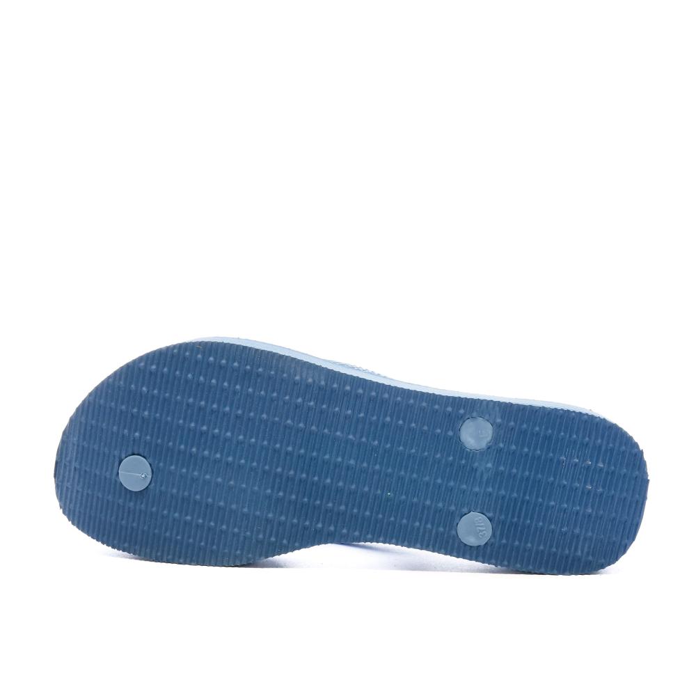 Tongs Bleu Femme Havaianas Slim Flatform Glitter vue 2