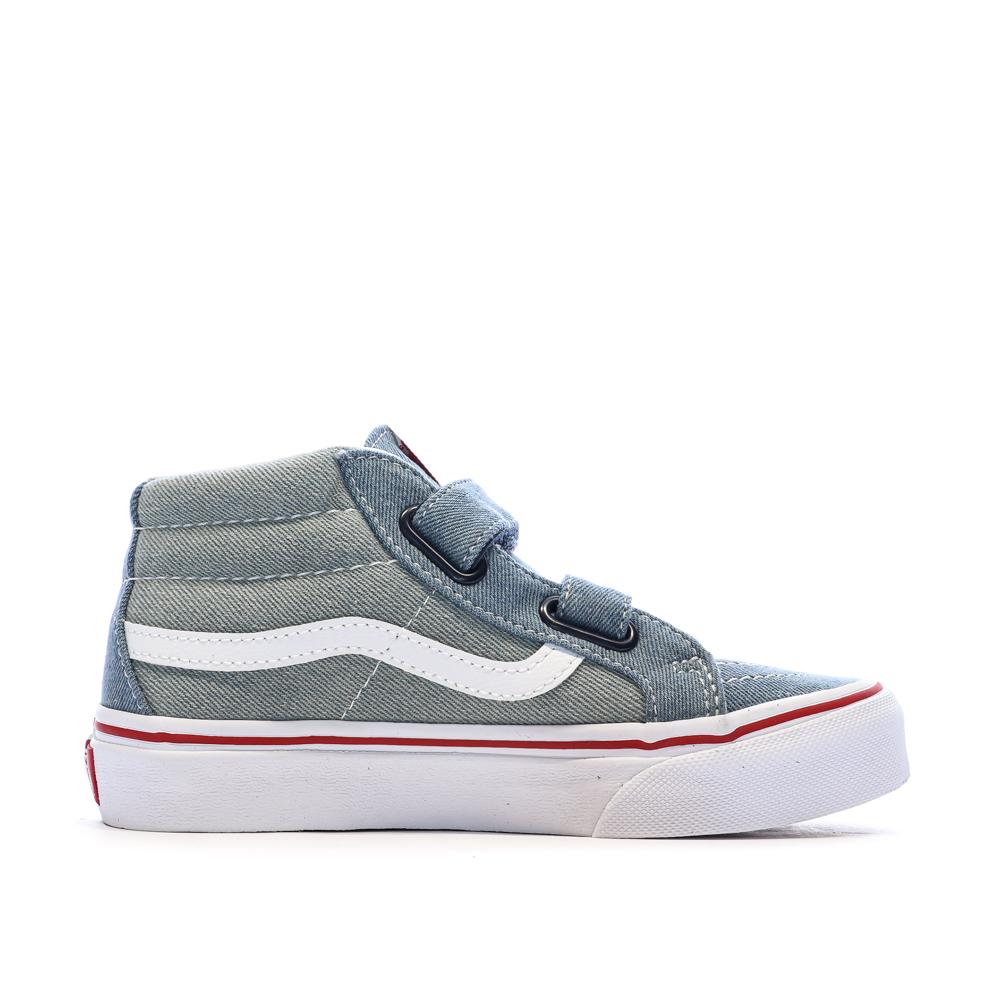 Baskets Bleu/Rouge Garçon/Fille Vans Reissue vue 2