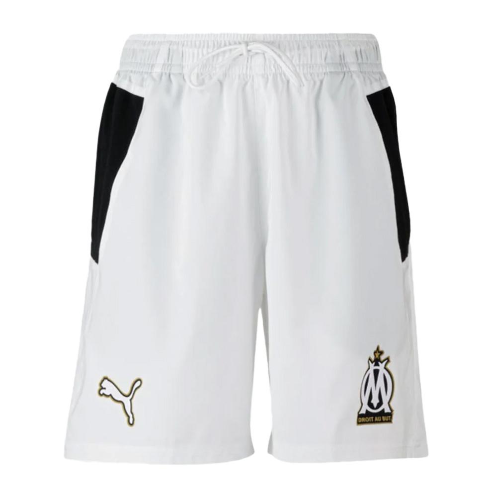OM Short Blanc/Noir Homme Puma OM x Africa pas cher