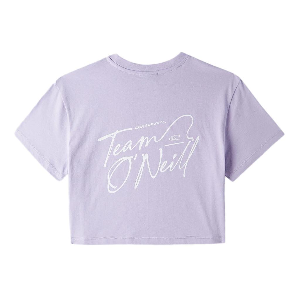 T-shirt Violet Fille O'Neill Team vue 2
