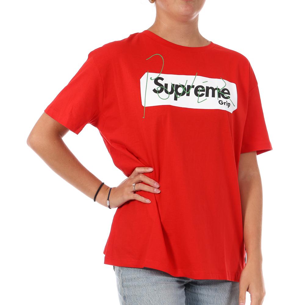 Camiseta Supreme Grip Altaria Roja de Mujer barato