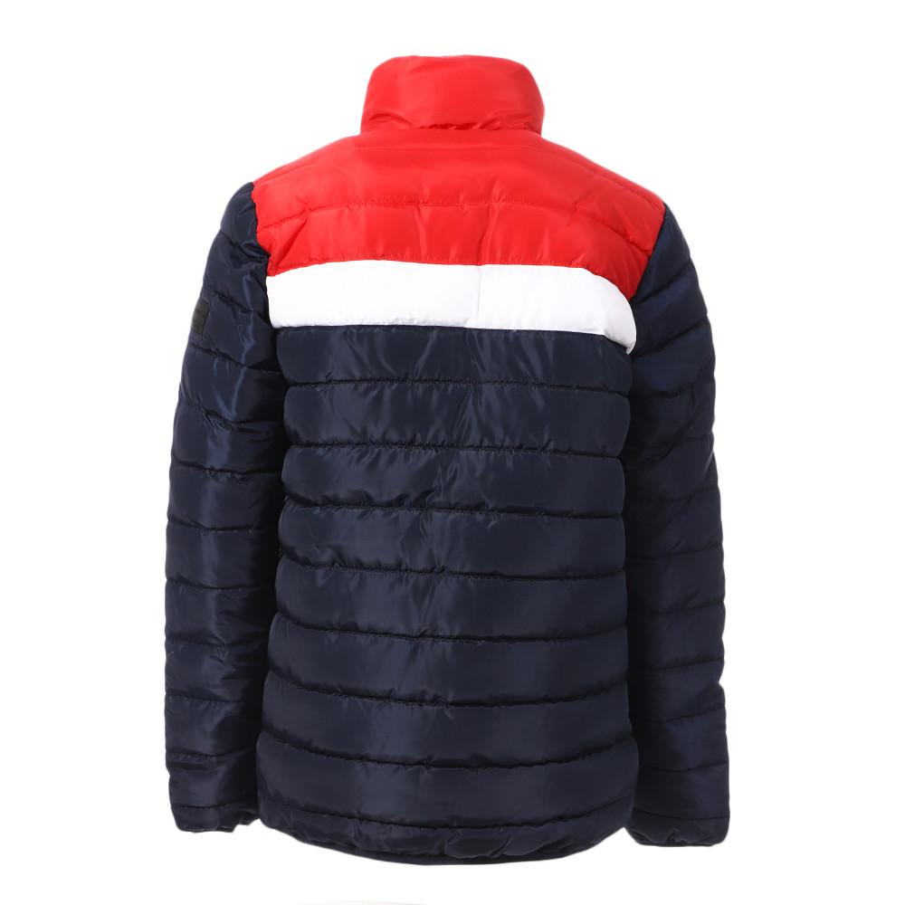 Doudoune Noir/Rouge Garçon Jack and Jones Wing Stand vue 2