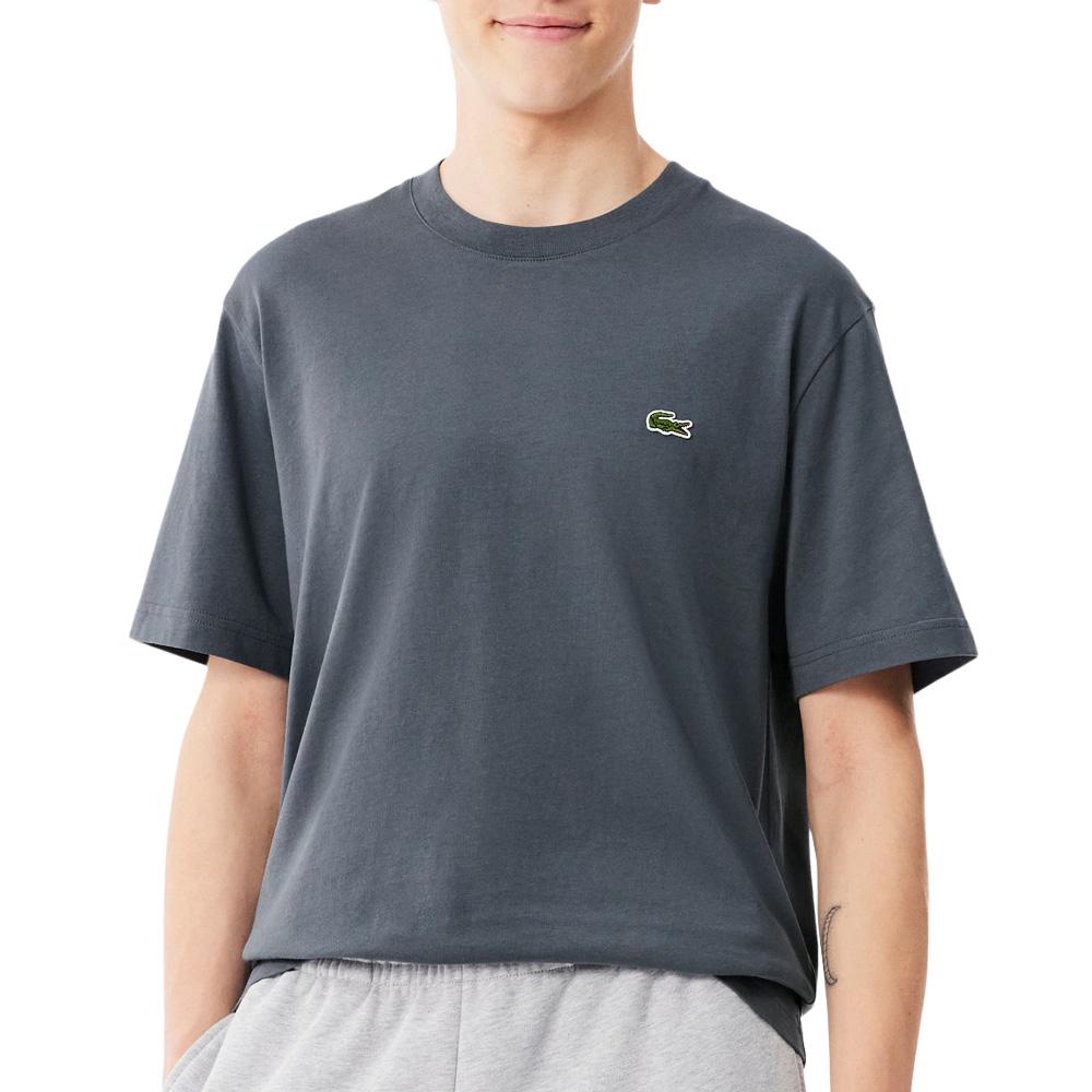 T-shirt Gris Anthracite Homme Lacoste TH73181 pas cher
