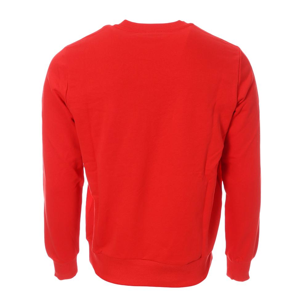 Sweat Rouge Homme Diesel Felpa vue 2