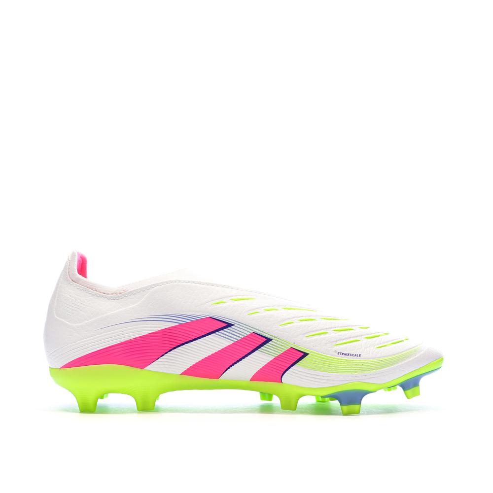 Adidas Predator League Ll FG/MG White/Pink Men's Football Boots Photo of the Espace des Marques %store% store - view of %key%