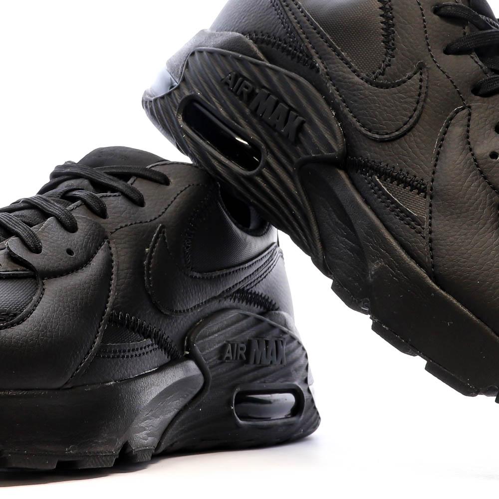 Baskets Noir Homme Nike Air Max Excee Leather vue 7