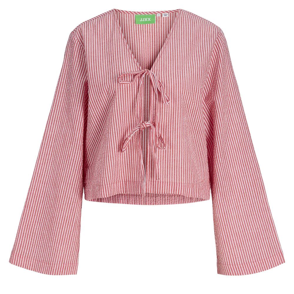 Blouse Rouge/Blanche Femme JJXX Jxwindy pas cher