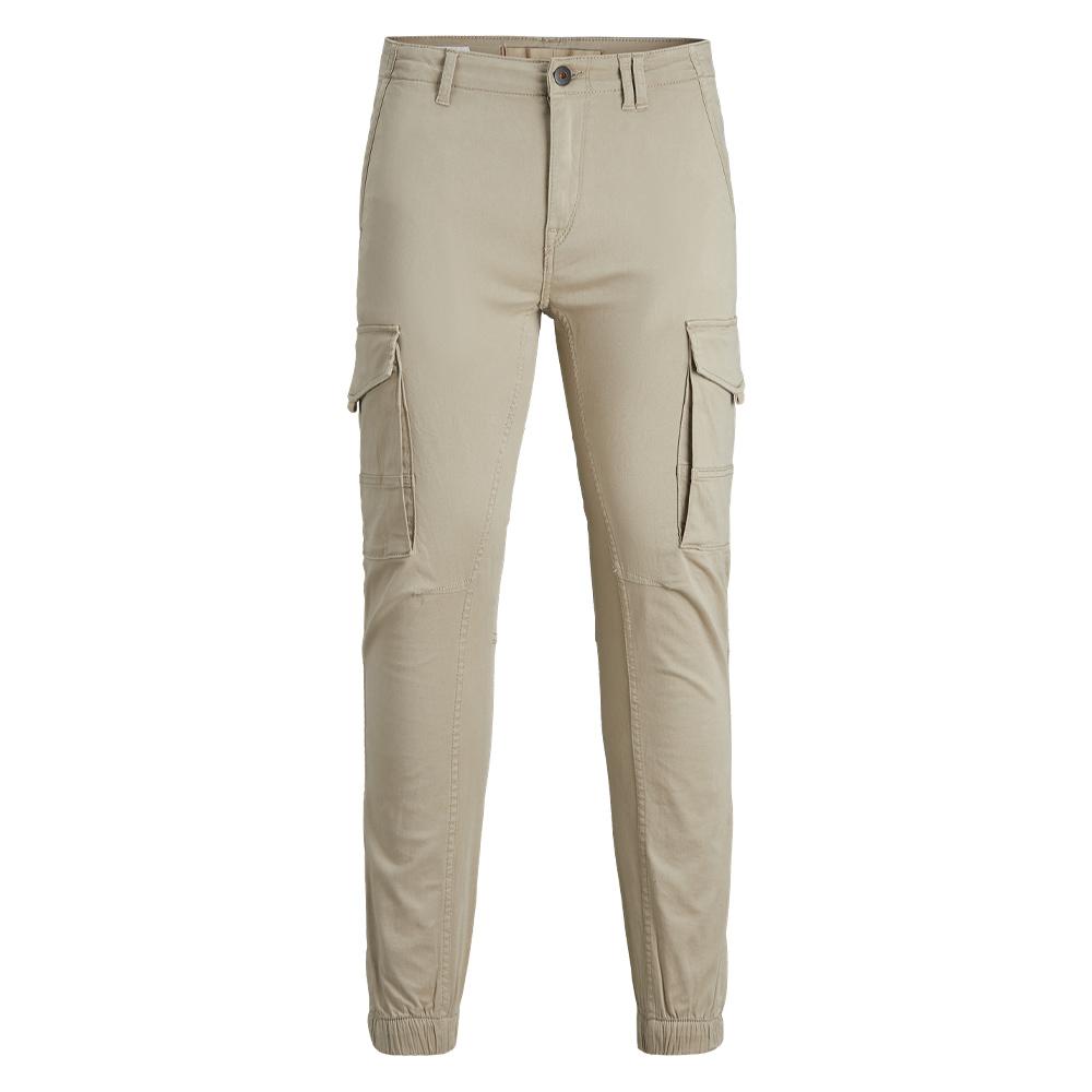 Pantalon Cargo Beige Garçon Jack & Jones Paul 12193900 vue 3