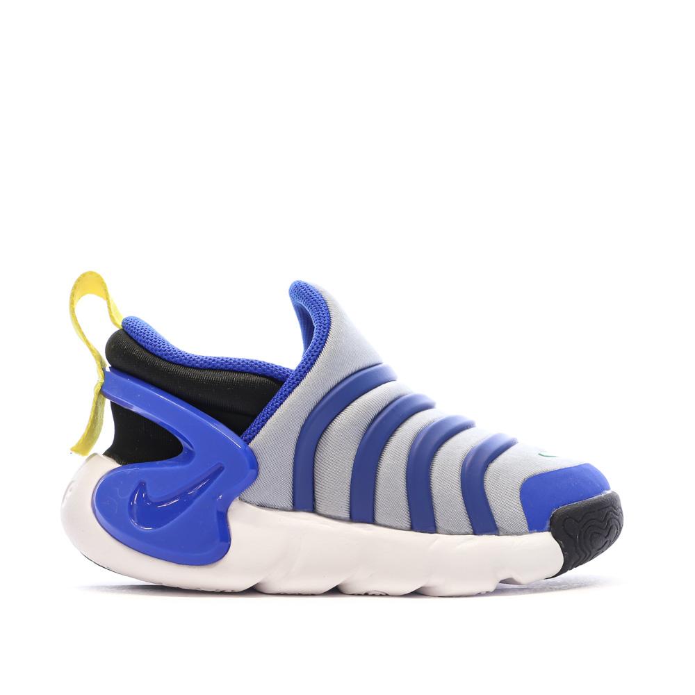 Sandales Grise/Bleu Garçon Nike Dynamo Go vue 2