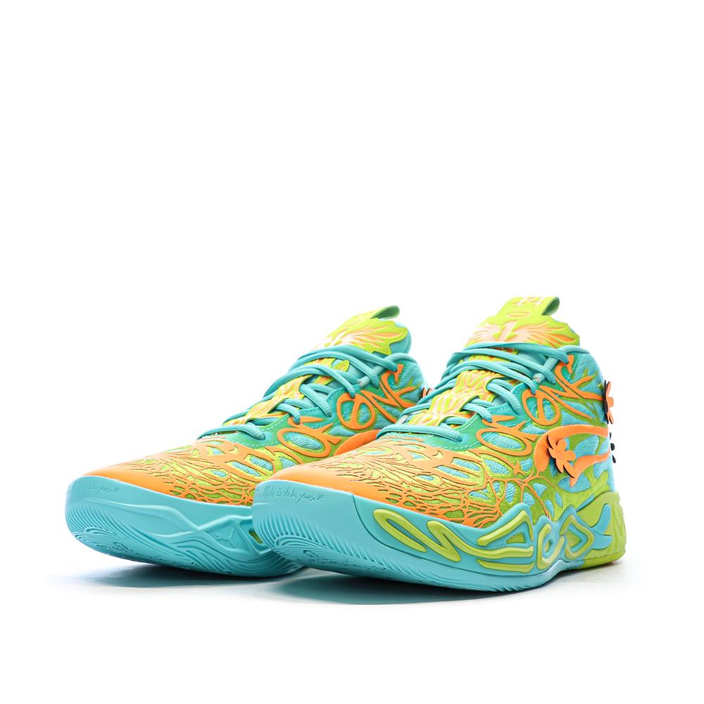 Chaussures de Basketball Turquoise/Vert Homme Puma Mb.04 Scooby Doo vue 6