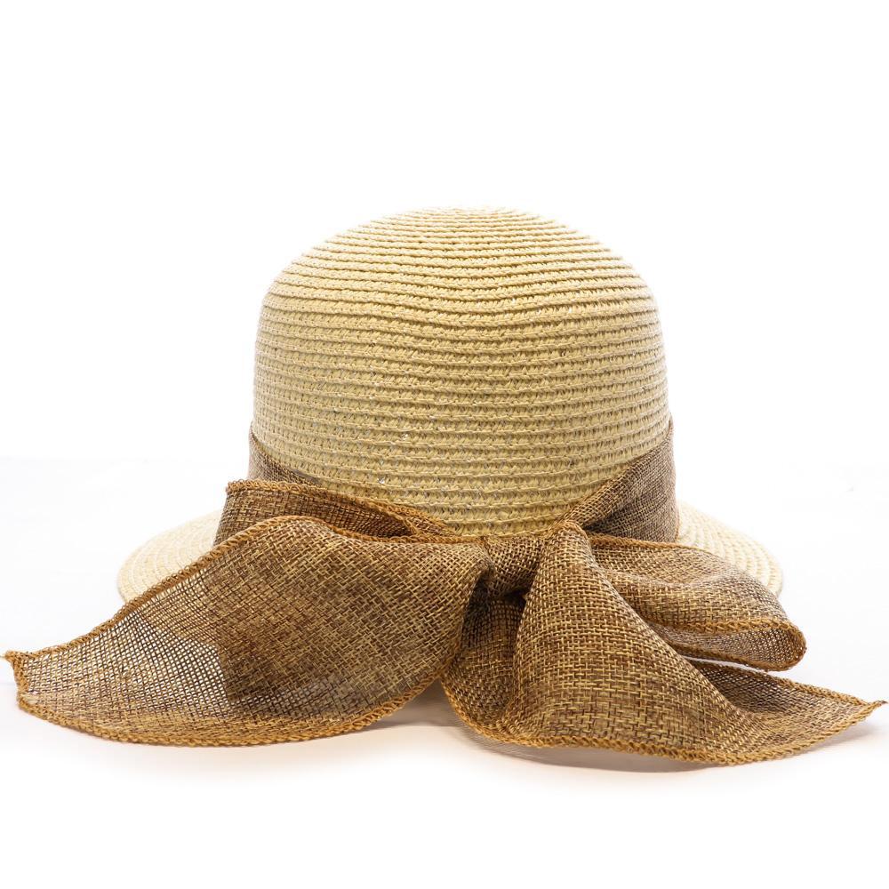 Chapeaux Beige Via Lorenzo Pan Coupe Naturel vue 3