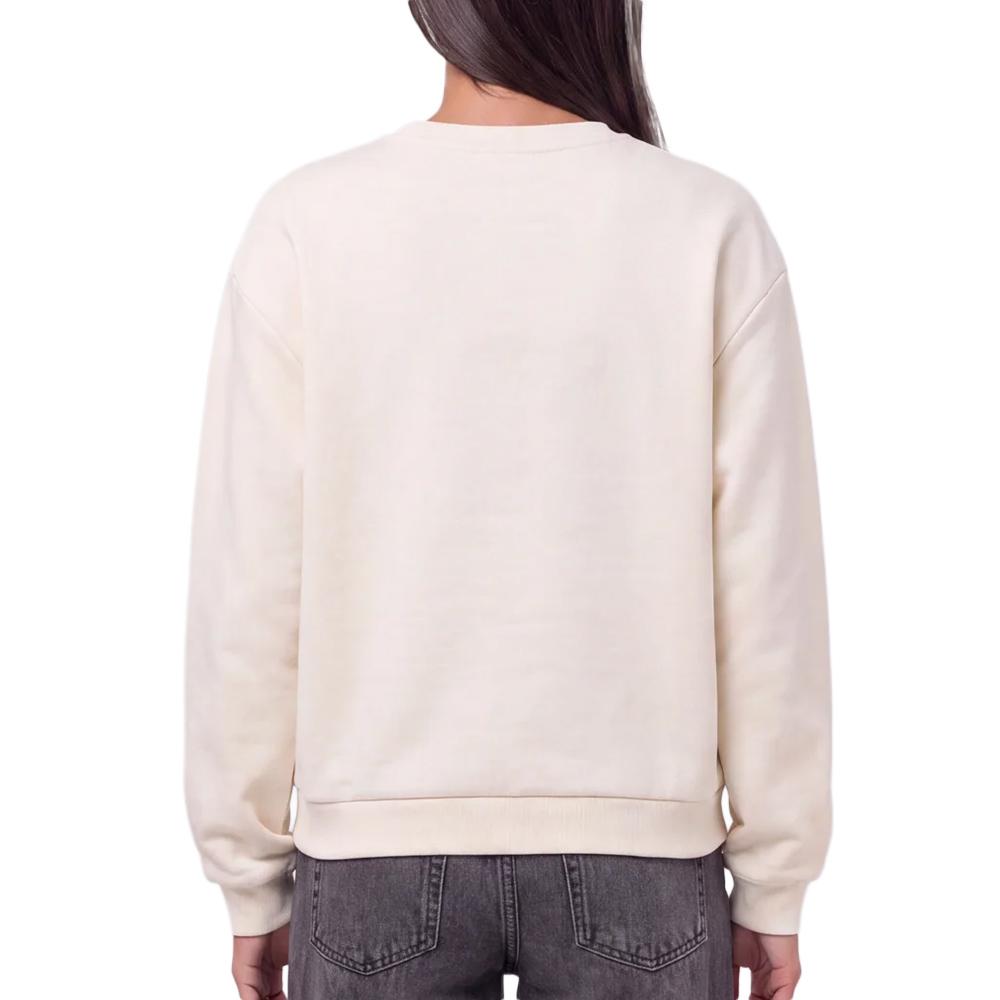 Sweat Blanc Femme Teddy Smith Vaya vue 2