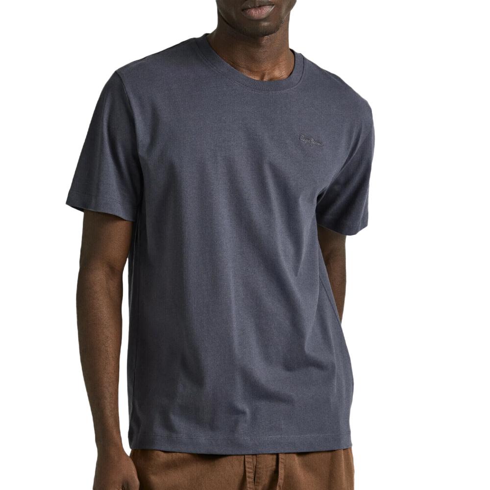T-shirt Gris Homme Pepe jeans Connor pas cher