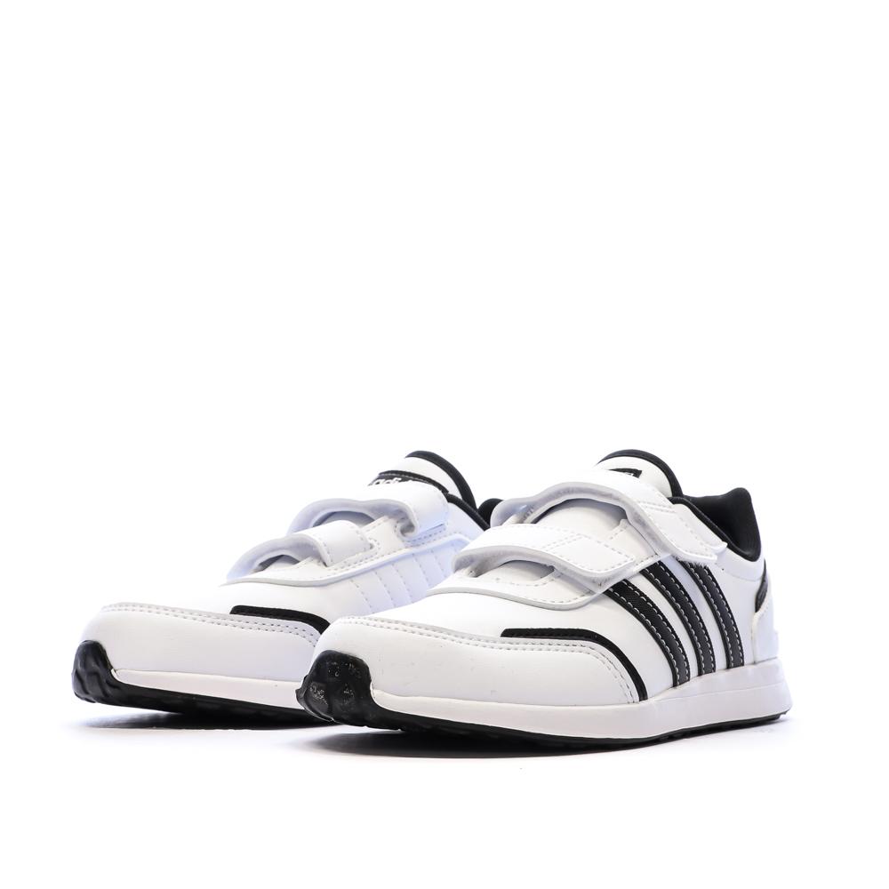 Baskets Blanches/Noires Garçon Adidas Vs Switch vue 6