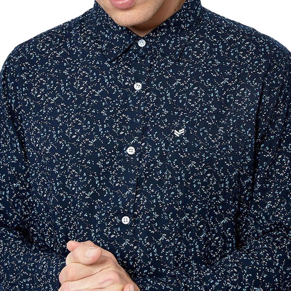 Chemise fleurie Marine Homme Kaporal Montye vue 2