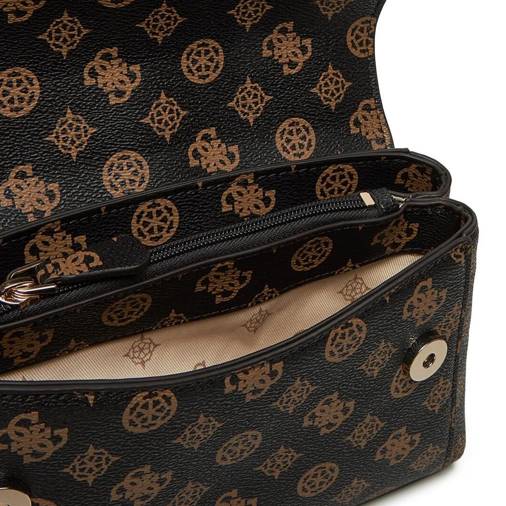 Sac à Bandoulière Marron Femme Guess Dorys vue 3