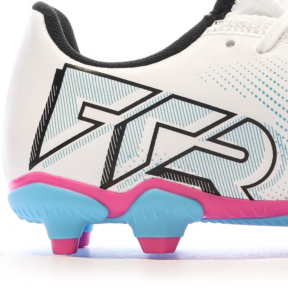 Chaussures de football Blanche/Bleu Garçon Puma Future 7 vue 7