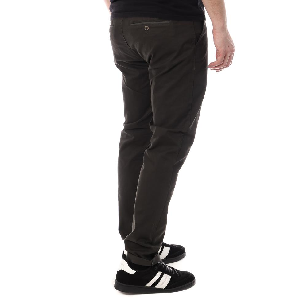 Chino Gris Foncé Homme Paname Brothers Costa vue 2
