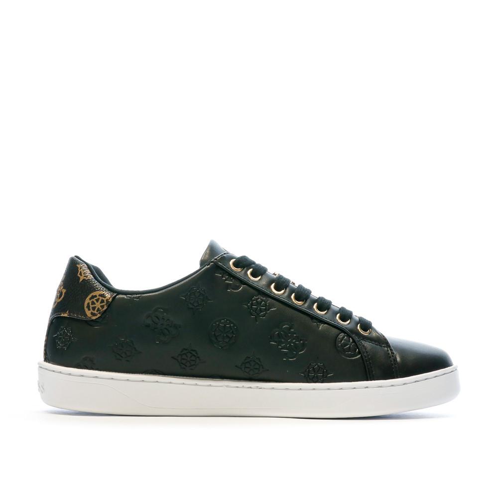 Baskets Noir Femme Guess Rosenna vue 2