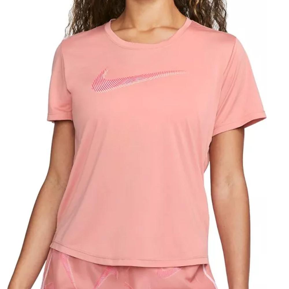 T-shirt de Sport Rose Femme Nike Swoosh pas cher
