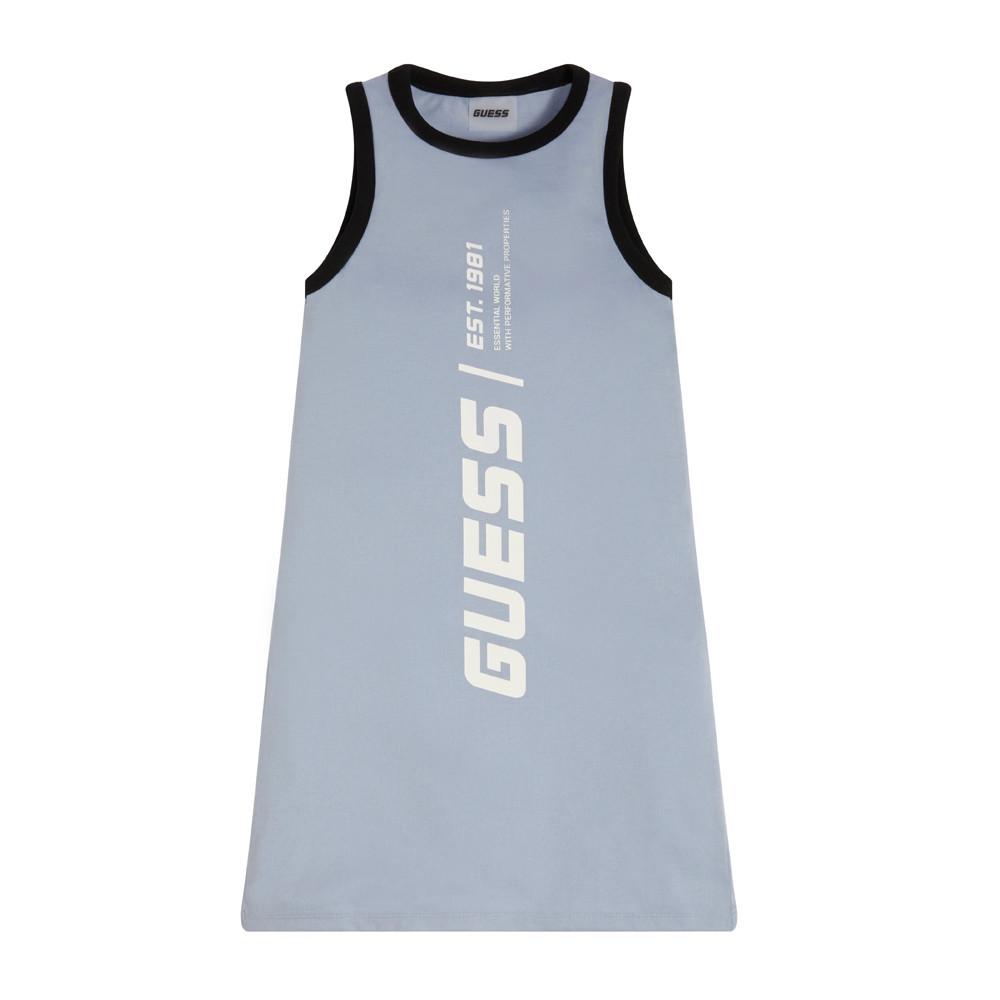 Robe Bleu Fille Guess Dresses pas cher