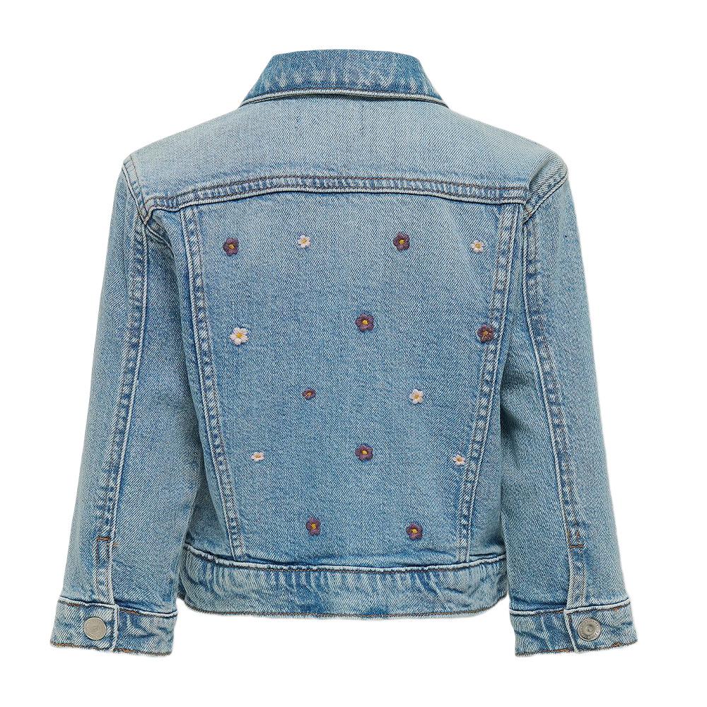 Veste en Jean Bleu Fille Only Milla vue 2