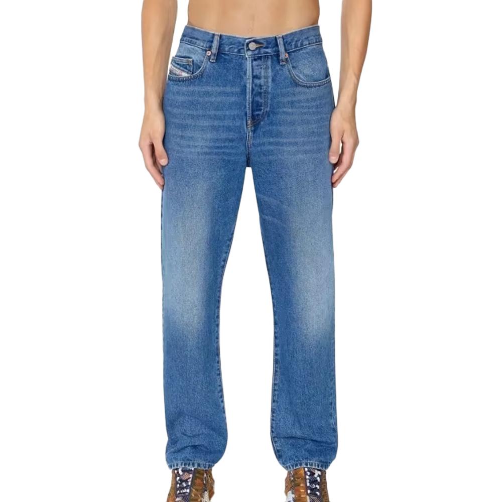 Jean Regular Bleu Homme Diesel D-viker A05156 pas cher