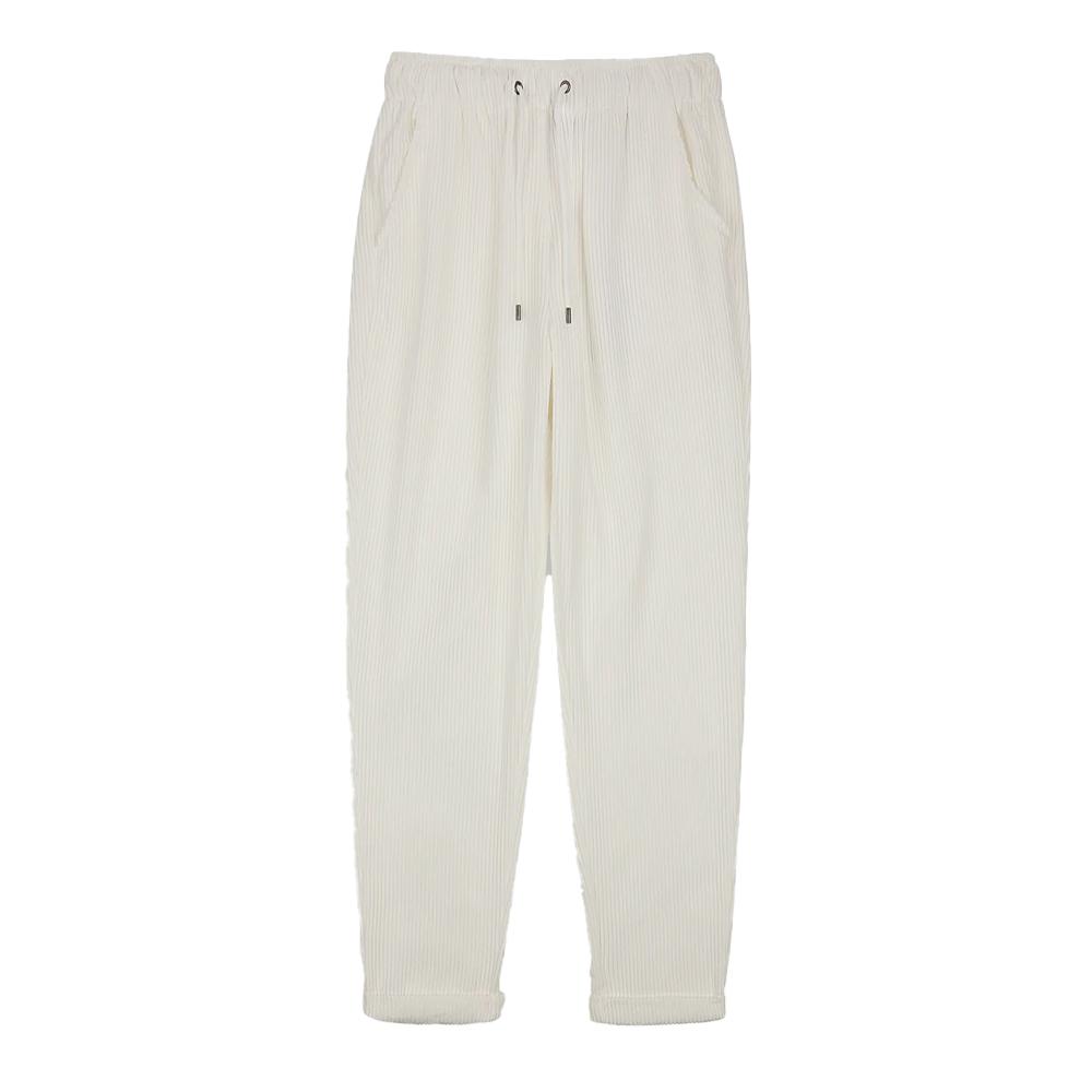 Pantalon Velours Blanc Femme Teddy Smith 30116952D pas cher