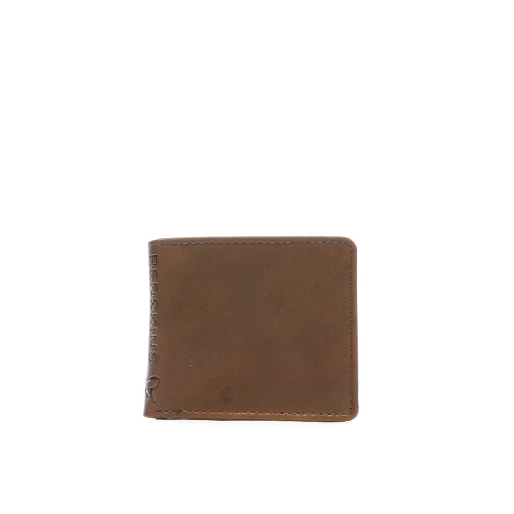 Portefeuille Marron Homme Redskins MADDOX pas cher