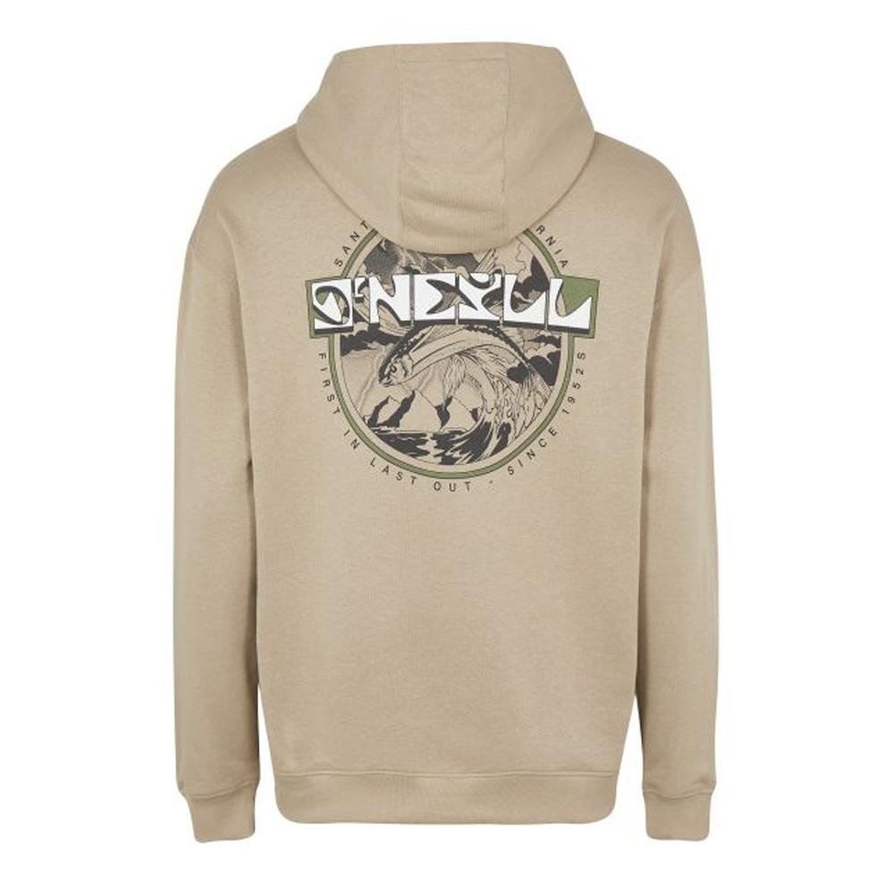 Sweat à Capuche Beige Homme O'Neill Aguazul vue 2