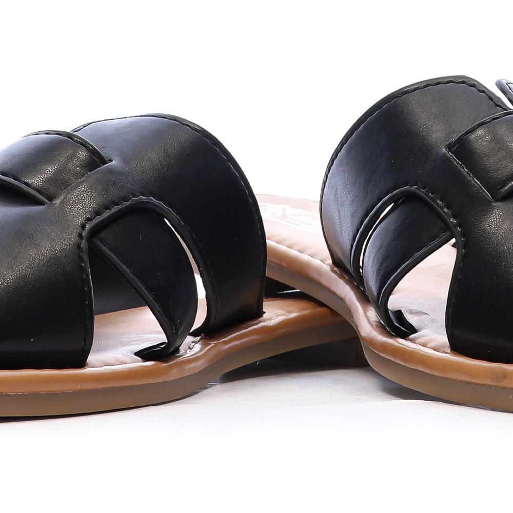 Sandales Noir Femme Lemon Bay NYL vue 7