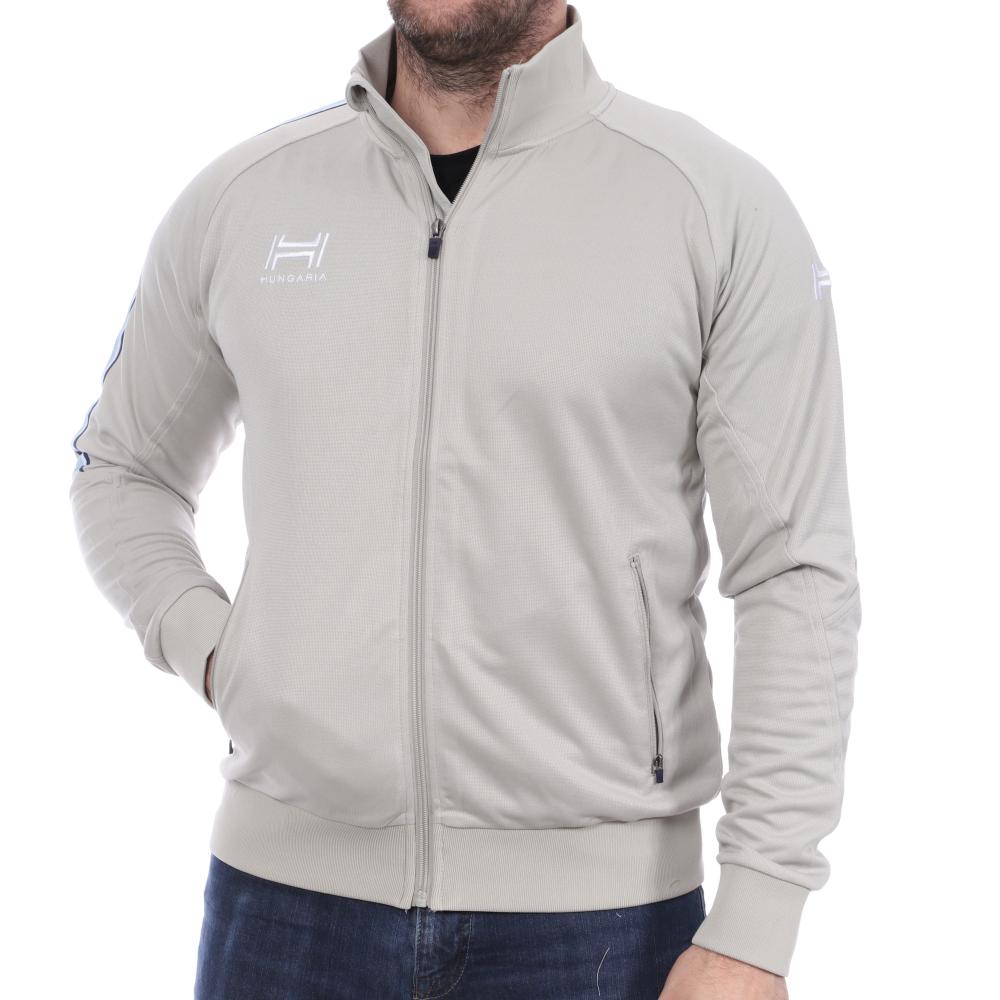 Veste gris/bleu homme Hungaria Training Pro pas cher