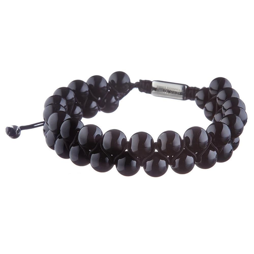 Bracelet Noir Homme Geographical Norway 315074 pas cher