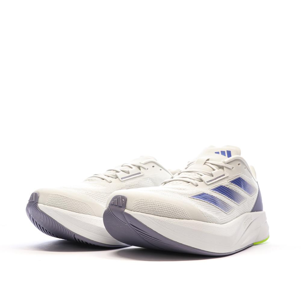 Chaussures de running Blanche/Bleu Homme Adidas Duramo vue 6