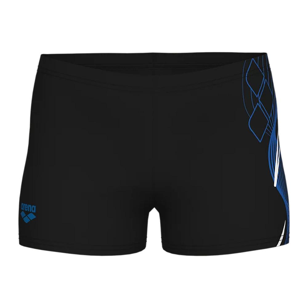 Short de bain Noir/Bleu Garçon Arena 008671 pas cher