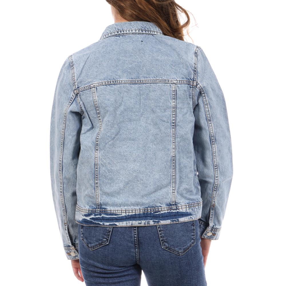 Veste en Jean Bleu Femme Jennyfer VFANE vue 2